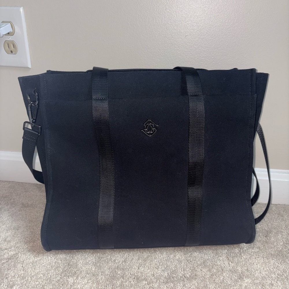 Black Women’s Tote Bag with Shoulder Strap